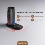 Libreso Smart Temperature Control Mug, Wireless Charging Base (MagSafe), App Control, Multiple Temperature Levels, Stainless Steel, Leak-Resistant, Overheat Protection, Real-Time Touchscreen - Image 4