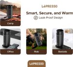 Libreso Smart Temperature Control Mug, Wireless Charging Base (MagSafe), App Control, Multiple Temperature Levels, Stainless Steel, Leak-Resistant, Overheat Protection, Real-Time Touchscreen - Image 6