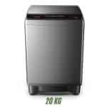 General Gold Top Load Washing Machine 20KG, 8 Programs Spin Dry function, Diamond Tub