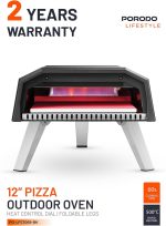 ⁦بورودو ماكينة صنع البيتزا المحمولة من لايف ستايل⁩ - الصورة ⁦2⁩