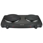 Green Lion Electric Stove Double Hot Plate - Black