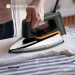 Green Lion Vintage Iron 1000W - Black and Silver - Image 3