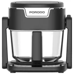 Porodo Lifestyle Quick Flip 3-In-1 Air Fryer | Grill | Hot Pot 4.5L - Black - Image 3