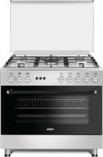 بوتاجاز غاز قائم بذاته 90 × 60 سم مع 5 شعلات من جينيرال جولد