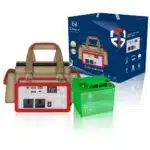 Toby’s BTY 70 Battery 55000mAh Power, Rechargeable Battery With 220V Power Inverter Best For Camping