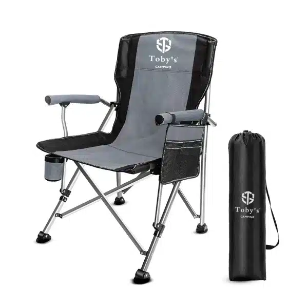 كرسي التخييم توبي - 08 قابل للطي ومتين للاستخدام الخارجي