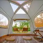 ⁦خيمة تخييم توبي القابلة للنفخ 02 مع مضخة تتسع ل 6 اشخاص⁩ - الصورة ⁦2⁩