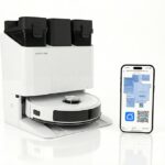 \روبوت التنظيف جرين ليون الترا فاك مع محطة التنظيف الشاملة - أسود