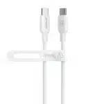 كابل أنكر 544 باورلاين USB-C إلى USB-C للشحن السريع بقدرة 100 واط، طوله 3 أقدام، موديل A80F1