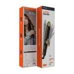 Porodo Lifestyle 4 Style Hair Iron - Black - Image 5