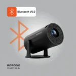 Porodo Wireless Mirroring Multi-Angle Projector - Black - Image 2