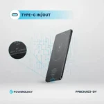 Powerology Power Bank 5000mAh Grey PPBCHA63-GY - Image 3