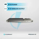 Powerology Power Bank 5000mAh Grey PPBCHA63-GY - Image 4