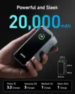 ⁦بنك الطاقة Anker Prime (20 ألف، 200 واط)- أسود⁩ - الصورة ⁦3⁩