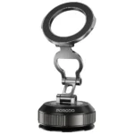 Porodo Vacuum Suction Magnetic Phone Holder - Black