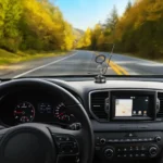 Porodo Vacuum Suction Magnetic Phone Holder - Black - Image 3