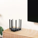 {PDLFST207BK} Porodo Router 4G  AC1200MbpSExternal antennas for  LTE/UMTS2 external antennas for Wi Fi With built-in battery 4000mAh -  Black - Image 3