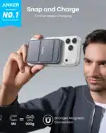 ⁦بطارية أنكر المغناطيسية 622 (MagGo)- أسود⁩ - الصورة ⁦2⁩