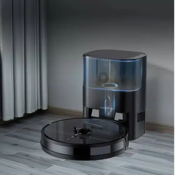 Robo Vacuum Cleaner Replacement Dust Bag for 4000pa 5000mAh PPBCHA59 Model / Easy to Install / Perfect Fit - White