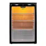 مبرد جيباس GSC1601BE سعة 165 لترًا | مبرد مشروبات بغاز التبريد R600a | قفل ومفتاح | ضوضاء منخفضة | درجة حرارة قابلة للتعديل | تصميم موفر للطاقة | ضمان لمدة عام