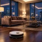 Green Lion Robot Vacuum Cleaner with Obstacle Avoidance, Auto Empty & Refill, 8000Pa Suction, 6 Cleaning Modes, Self-Washing, Self-Drying, Self-Cleaning, 2.5L Dust Bag, All-in-One Robot Vacuum & Mop - Image 3