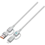 ⁦كابل شحن عالي السرعة 4 في 1 من بورودو بتقنية PD بقدرة 240 واط⁩ - الصورة ⁦2⁩