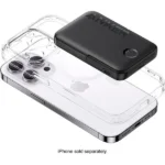 ⁦بنك الطاقة اللاسلكي أنكر 322 ماججو 5000 مللي أمبير، أسود A1618H11⁩ - الصورة ⁦3⁩