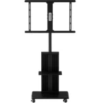 Porodo 32"-75" TV Floor Stand With Wheels