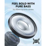 ⁦سماعات أنكر ساوندكور H30i اللاسلكية فوق الأذن - أسود⁩ - الصورة ⁦2⁩