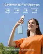 Anker Zolo Power Bank (10K, Built-In USB-C and Lightning Cable) - Image 3