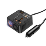 Porodo Universal Ac Power Inverter - Black