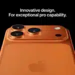 Apple iPhone 17 Pro Smartphone, Cosmic Orange, 256 GB - Image 4