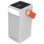 Porodo PortaPower 60000mAh Power Bank with Built-In LED Lighting - White