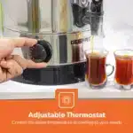 Geepas 15L Stainless Steel Water Boiler GK5219 | 1650W High Performance Electric Hot Water Dispenser| Durable Build - Image 3