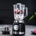 Geepas GSB44076UK Glass Jug Blender | 700W Motor| 1.5L Glass Jar| Ice Crush Function| 2-Year Warranty - Image 2