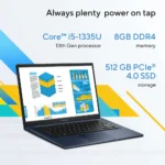 ⁦ASUS Vivobook 14 Intel Core i5-1335U 8GB RAM 512GB SSD⁩ - الصورة ⁦2⁩