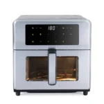 ⁦مقلاة هوائية رقمية مزدوجة التسخين من جيباس GAF37546 سعة 10 لتر | تقنية دوامة الهواء السريع المتقدمة | 10 أوضاع طهي مُعدة مسبقًا | شاشة لمس | مؤقت 60 دقيقة وطهي بدون زيت⁩ - الصورة ⁦2⁩