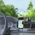 ⁦حامل هاتف للسيارة من بورودو بلو كرادل - أسود⁩ - الصورة ⁦2⁩
