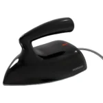 مكواة بخار صغيرة محمولة من بورودو لايف ستايل أيرونيكس بمقبض من الباكليت - أسود