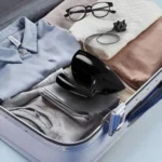 ⁦مكواة بخار صغيرة محمولة من بورودو لايف ستايل أيرونيكس بمقبض من الباكليت - أسود⁩ - الصورة ⁦3⁩