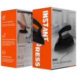 ⁦مكواة بخار صغيرة محمولة من بورودو لايف ستايل أيرونيكس بمقبض من الباكليت - أسود⁩ - الصورة ⁦4⁩