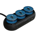 محطة الطاقة متعددة المنافذ Powerology Holix Gan - رمادي