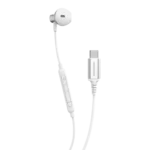 سماعة أذن أحادية من نوع Powerology Type-C - بيضاء