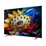 تلفزيون TCL الذكي QLED مقاس 55 بوصة بنظام أندرويد - دقة 4K، موديل 55C655