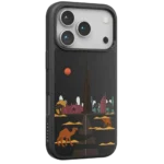 جراب ليفيلو فالو المصنوع من الجلد الصناعي لهاتف آيفون 17 برو/برو ماكس