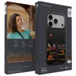 ⁦جراب ليفيلو فالو المصنوع من الجلد الصناعي لهاتف آيفون 17 برو/برو ماكس⁩ - الصورة ⁦4⁩