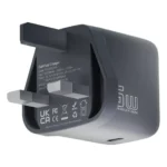 ⁦شاحن حائط Powerology Voltflow بقوة 45 واط بتقنية AVS GaN - رمادي⁩ - الصورة ⁦2⁩