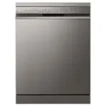 غسالة الأطباق الجديدة من إل جي بتقنية QuadWash Steam، ومحرك الدفع المباشر المعاكس، ونظام Easy Rack Plus لمرونة ترتيب الأطباق لون فضي بلاتيني