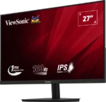 ⁦شاشة ViewSonic مقاس 27 بوصة بدقة Full HD - 100 هرتز، VA270-H⁩ - الصورة ⁦2⁩