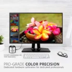 ⁦شاشة ViewSonic مقاس 24 بوصة بدقة Full HD - 120 هرتز، VA24E1-H⁩ - الصورة ⁦3⁩